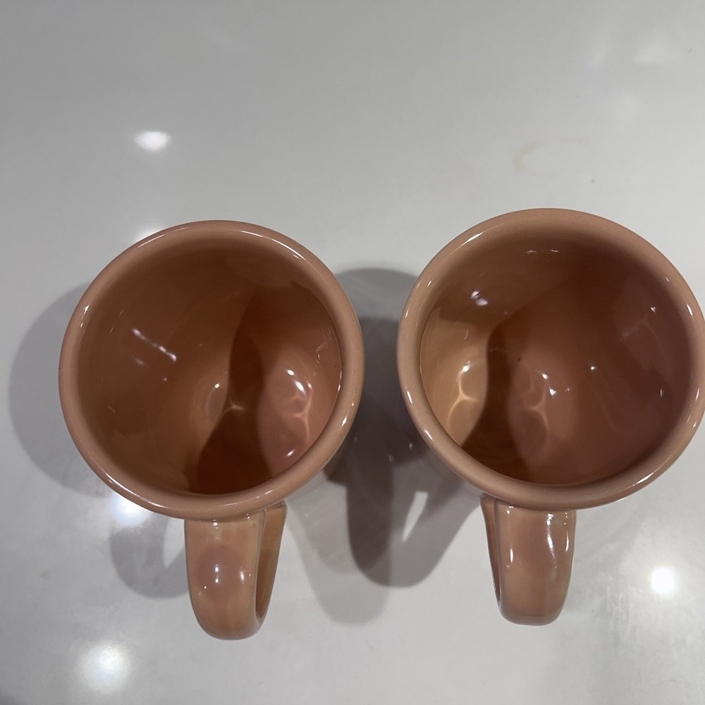 Homer Laughlin HLC Fiesta Apricot Peach Denver Mug 8 oz. Retired *EACH* - Picture 6 of 8
